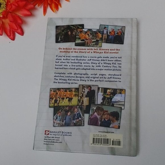 3/13 The wimpy kid movie diary by Jeff Kinney hardcover - Picture 4 of 7